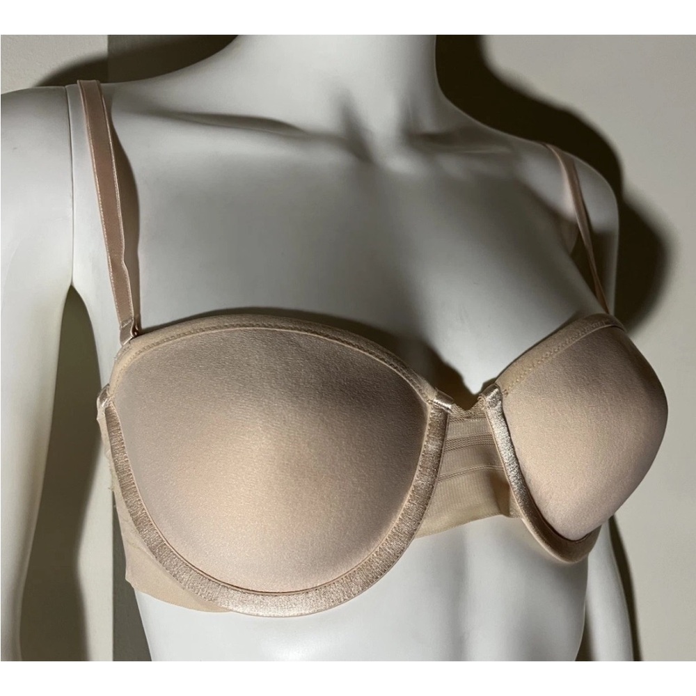 Liz Claiborne Nude Bra Removable Straps 36A